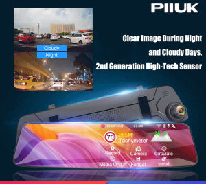 guibai Car rearview mirror single recording driving recorder anti-glare records the front of the car