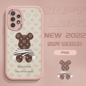 Hontinga Casing Case For Samsung Galaxy S24 Ultra S24+ Plus A05 A05S A52 A52S A53 A35 A55 5G A71 A72 A73 5G A24 4G Case Cute Anime leather Soft Silicone Phone Case Full Cover Camera Protection Cases Shockproof Back Cover Phone Casing Softcase For Girls