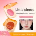 Blush Powder Soft Natural Low Saturation Long-lasting Color Matte Powder Face Makeup. 
