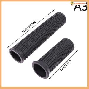 yangyuhua 1 cặp xe đạp Grips núi tay lái Găng tay cao su chống trượt Grips dài và ngắn đi xe đạp thiết bị xe đạp lần lượt xử lý Grips