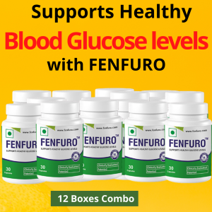 Fenfuro - Supports Blood Glucose Levels | Plant-based | Clinically Proven | Patented [12 Boxes combo]