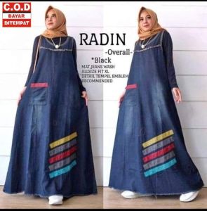 Radin Overall - Overall Jeans - Jumpsuit Jeans - Pakaian Jeans