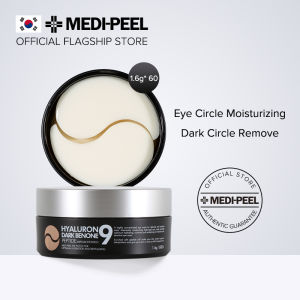 MEDIPEEL Hyaluron Dark Benone Peptide 9 Ampoule Eye Patch 60pcs (Dark Eye Circles Eye Mask Hyaluron Rose Peptide Skin Nutrition Moisturiser Dry Skin Dark Eye Circles Face Cooling Dark Circles)