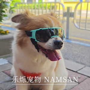 Windproof Soft Pet Dogs Glasses for Snow Sports Dogs Snow Eye Protections Eye Wear Goggles for Hot Season