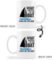 Funny Ship Boat Nautical Compass Mug Cup,I'm Sorry For What I Said While Docking The Boat Ceramic Mug-11oz Coffee Milk Tea Mug Cup,Pontoon Boat Owner Professional Sailor Fisherman Angler Gifts. 