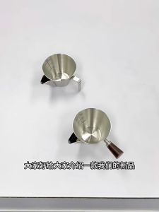 Stainless Steel Espresso Cup Thickened Scale Filter Shot Glass Milk Pitcher Coffee Tool Cawan Kopi