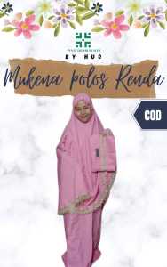 Mukena Dewasa Hou Terbaru Jumbo Full Bordir Renda Free Tas