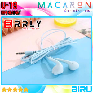 Headset U19 Macaron Color HIFI Handsfree Gaming U19 HF Music U19 Macaron Mate Color