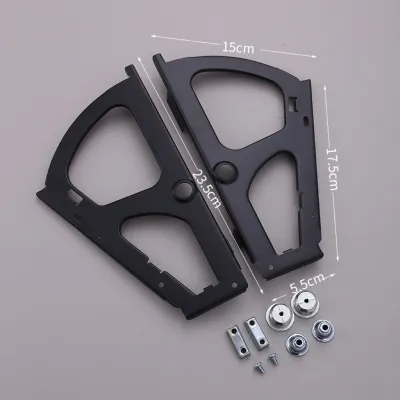 2Buah Engsel Rak Sepatu 3/2/1 Susun Braket Rak Sepatu Putar Shoes Drawer Cabinet Hinges Frame Alat Membuat Rak Sepatu