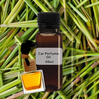 CAR PERFUME 60ML (FREE 10ML EMPTY BOTTLE REFILL) AIR FRESHENER HONEY DEWCOFFEELEMONROSELAVENDER PEWANGI KERETA