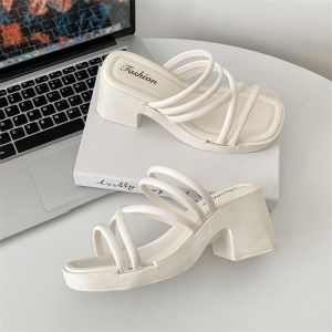 [Free Shipping] Summer Wedge Heel And Thin Strap Combination Slip-On WomenS Shoes Comfortable Sandals Casual WomenS Shoes