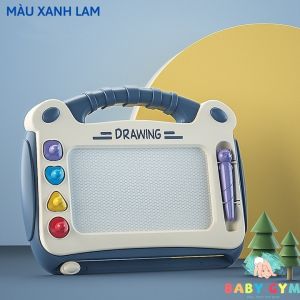 Bảng vẽ tự xóa cho bé thông minh có chân bàn bảng từ tính tập viết tập vẽ cho bé phát triển tư duy