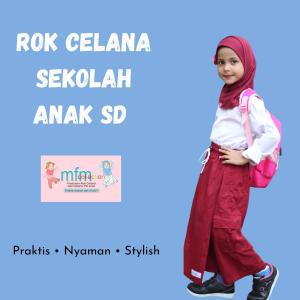 MFM Rok Celana Anak / Rok Sekolah Anak / Rok Merah / Rok Pramuka / Rok Putih
