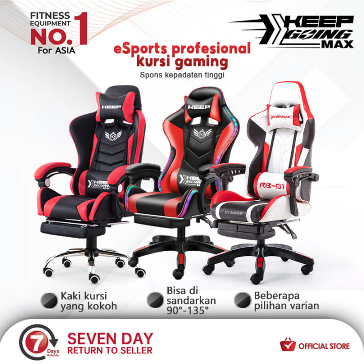 Keep Going Max- Kursi Gaming/ Gaming Chair /Kursi Video Game/ Kursi