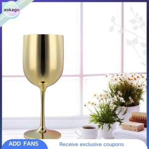 Aokago แก้วพลาสติกทรงสูง450มล. แก้วไวน์แดง PS แก้วแชมเปญแก้วไวน์ทรงตรงแก้วไวน์แก้วไวน์