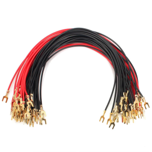 คลิปรูปตัวยู20ชิ้นตัวทดสอบคลิปรูปทรงส้อมยาว21ซม. ใช้ทดสอบสายไฟของการทดสอบกระแสไฟสำหรับการศึกษาวิทยาศาสตร์