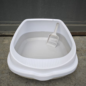 Cat Litter Box With Scoop Kitten Litter Box Cat Toilet Deodorization leakage prevention Litter Box