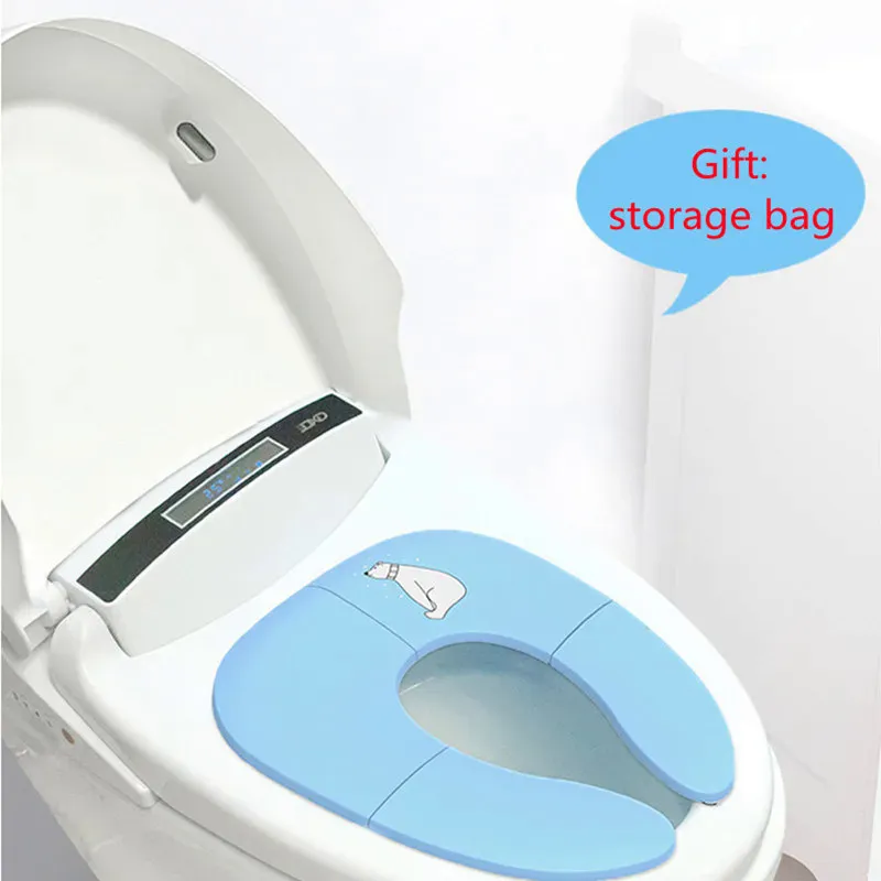 1-6 Years Portable Toilet Training Seat Toddler Foldable Potty