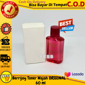 [ TERLARIS ] Berrijoy Toner Wajah ORIGINAL - 60 ml Toner Berrijoy Whitening Ampuh Memutihkan dan Mengecilkan Pori2 Wajah Bisa Bayar Ditempat [COD] / YESS
