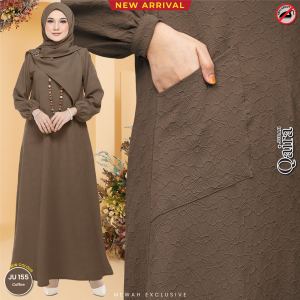 JUBAH QAIRA by MEWAH EXCLUSIVE | Baju Umrah Muslimah Ironless