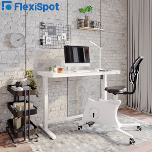 FlexiSpot V10U Sit2Go® Height Adjustable Under-desk Stationary Exercise Bike Fitness Chair