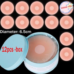 6Pairs/box Women Invisible Cover Stickers Self-adhesive Chest Breast Petals Silicone Lift Up Paddings Reusable Patch Bra