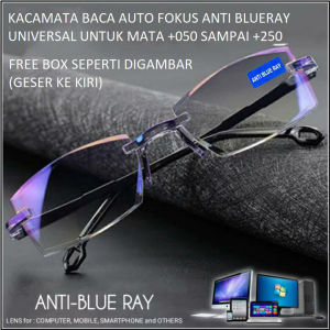 Kacamata Baca Super Auto Fokus Anti Blue-Ray Pria Wanita PROMO BELI 1 GRATIS 1