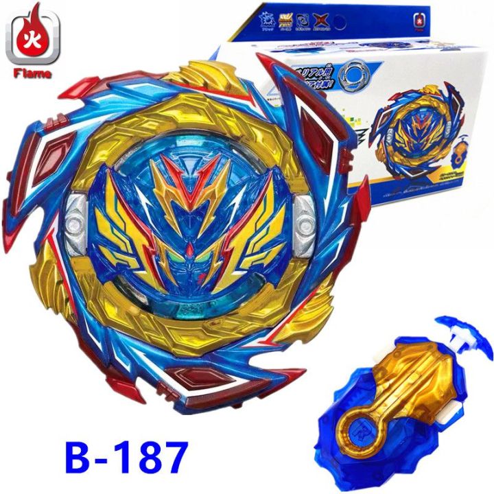 B187 Beyblade Burst DB Savior Valkyrie Shot-7 Devil Blade Launcher Gyro ...