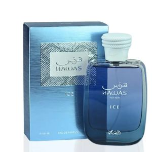 100ML RASASI Hawas Ice Perfume for Men Long Lasting Scent -100% Original Dubai Arabian Perfum