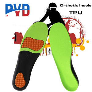 PVD 1 Pair Orthotic Insole Arch Support Orthopedic Insoles O/X Leg Correct Sole Pads Plantar Fasciitis Shock Absorption Insole 鞋垫 防痛久站