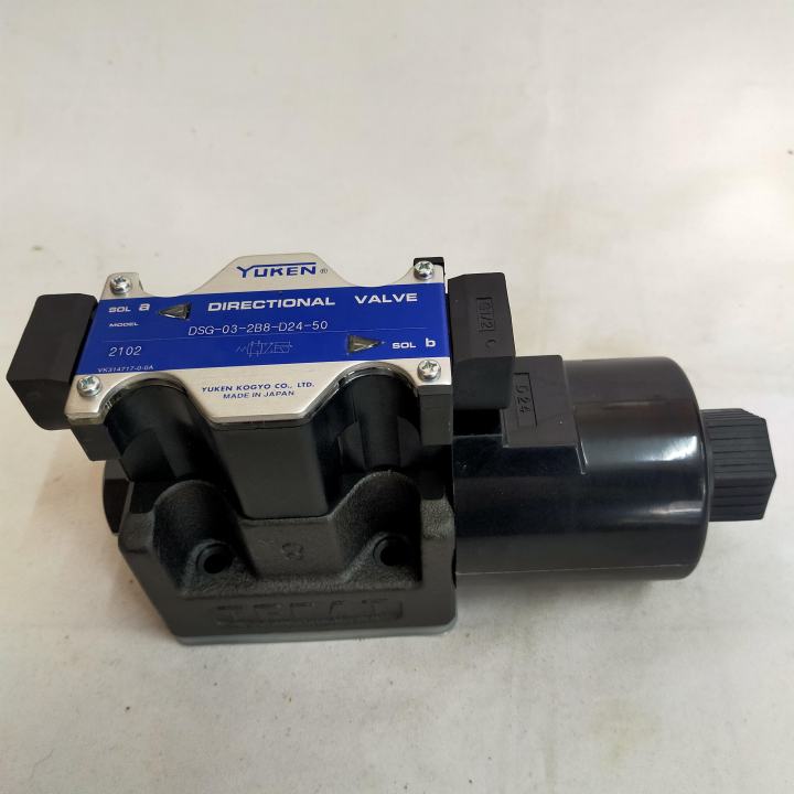 DSG-03-2ฺB8-D24-50 SOLENOID VALVE YUKEN HYDRAULIC MADE IN JAPAN ...