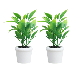 Plastic Foliage Miniature For Kids Dollhouses Realistic Toy Pretend Play Accessories Photo Props