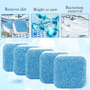 5pcs Washing Machine Cleaner Washing Machine Cleaning Cube Washing Machine Cleaning Tablets Pencuci Mesin Basuh Pembersih Mesin Basuh 洗衣机槽泡腾片