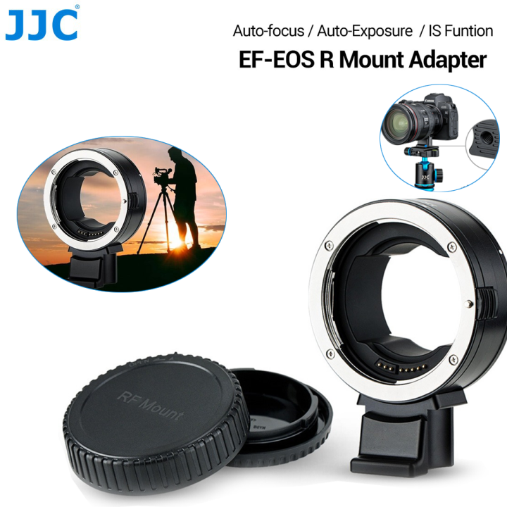 JJC EF-EOS R Auto Focus Mount Adapter Converter for Canon EF EF/S
