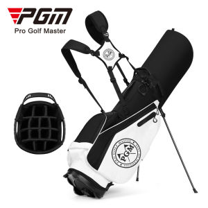 PGM 2.8kg Golf Stand Bag for Men Women Lightweight 14 Way with Carbon Fiber Holder and Waterproof Design QB170