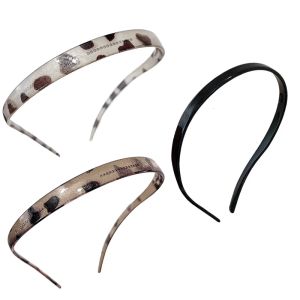 3pack Multifunctional Hair Band Washing Face Hair Hoop Comfortable Hair Rings for School Work Or Sports