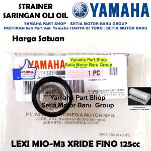 Strainer Saring Saringan Oli Oil Xride Fino MioM3 Mio M3 Lexi 125cc Asli Yamaha Surabaya