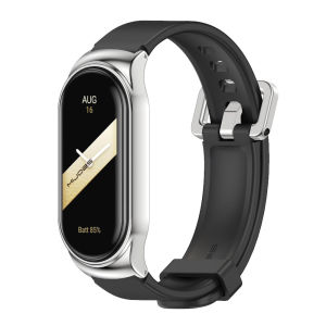 สายซิลิโคนสำหรับ Mi Band 9 8 10 /Mi Band 7 /Mi Band 6สายนาฬิกาข้อมือสำหรับ Mi Band 5 NFC สายรัดข้อมือสำรองสำหรับ Mi Band 4 3สายรัดข้อมือสปอร์ตกันน้ำสำหรับ Xiaomi Mi แบนด์9