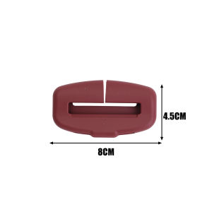 2 cái vỏ silicon khóa dây an toàn xe hơi Vỏ bảo vệ khóa dây an toàn chống va chạm mềm chống trầy xước trang trí ô tô