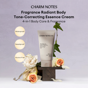 CHARM NOTES Body Essence Cream Radiance & Tone-Correcting Fragrance Body Moisturizer