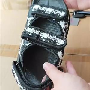 [Free Shipping] Summer New Trendy Thick-Soled Versatile Sandals For Men Fashionable Soft-Soled Lightweight Velcro Beach Shoes