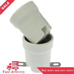 [COD] E27 Ceramic Screw Base High Temperature Resist Socket Light Bulb Holder Adapter