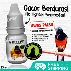 SEMPATI Nutrobird Murai Starling Vitamin Obat Penggacor Burung Murai Batu Doping Murai Rawatan Harian Lomba Nutrisi Suplemen Super Gacor Jawara Lomba High Power Stamina On NOMR