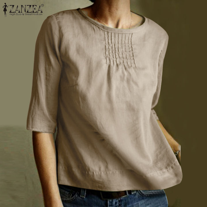 Women's Casual Loose Basic Tees Clearance Vintage Summer Tops
