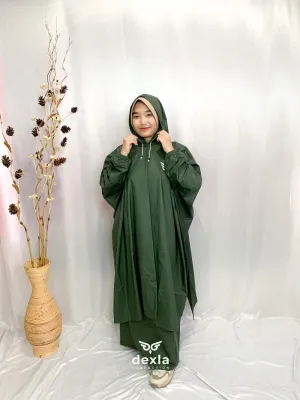 JAS HUJAN KELELAWAR PONCO PONCO+CELANA pvc BY DEXLA