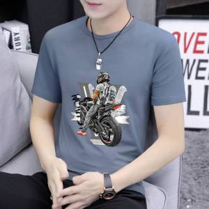 เสื้อยืดผู้ชาย แขนสั้น คอกลม (สกรีน) ลำลอง Man ClothingTSH-076