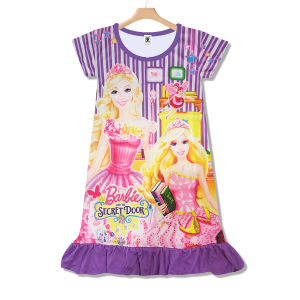 MONKEY KING Girls Skirt Children Kids Long Dress Cartoon Palda ng mga Babae QGA007