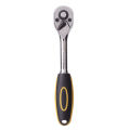 Deli Ratchet Wrench/Kunci Ratchet 45 Gerigi 1/4 1/3 1/2  inch Chrome 50BV30 DL2323 DL2X21/Alat Perkakas. 