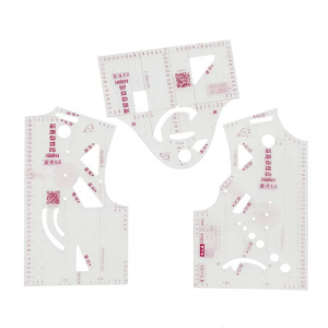 Multipurpose Curved Ruler Doll Clothing Ruler Templates Sewing Ruler Clothing Pattern Making Measuring Tool Tailor Ruler