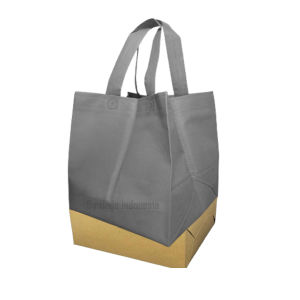 Tas Kain Spunbond Goodie Bag Dus Mika Nasi Kotak Kue 18x18 20x20 22x22 25x25 Kantong Belanja Gogreen